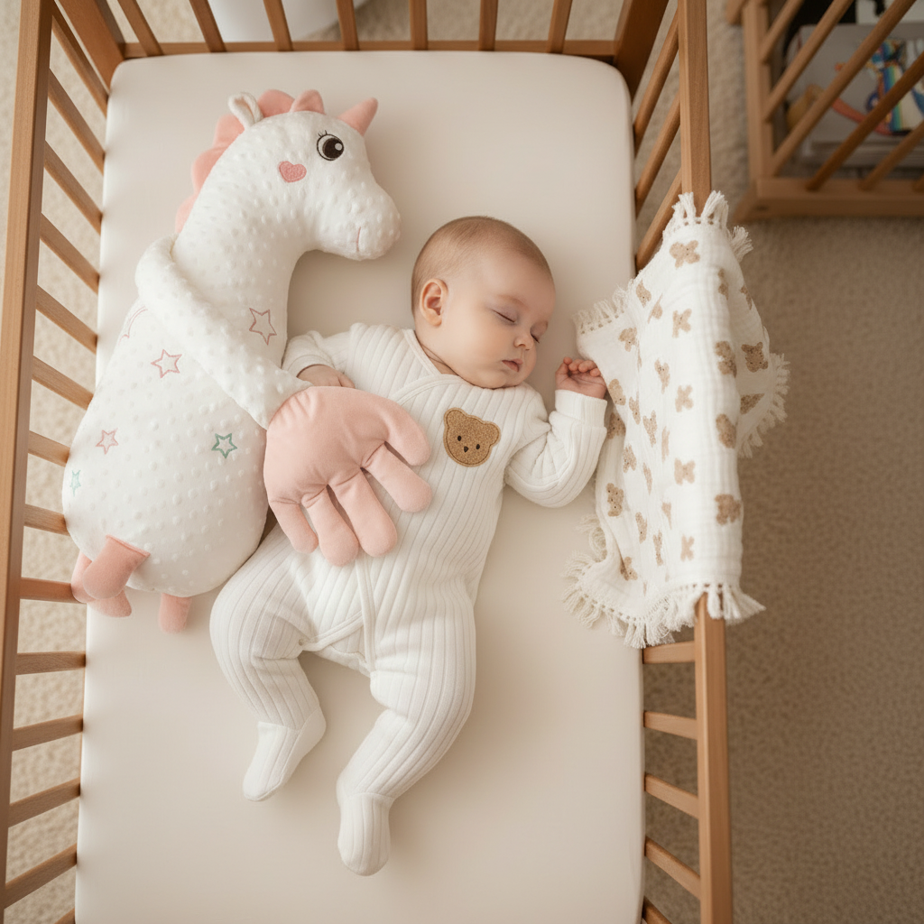 cadeau de naissance-trio-doudou-couverture-barboteuse