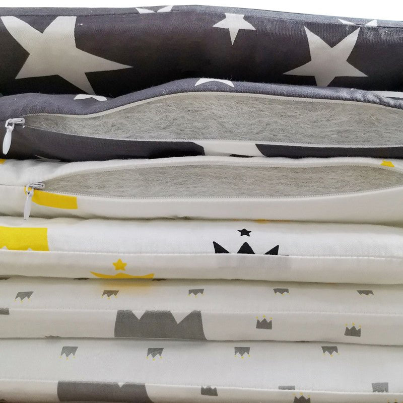 tour de lit fermeture eclair