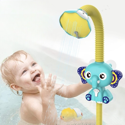 Jouet de bain bébé - CuteBabyBathToys™ - Elephant vert