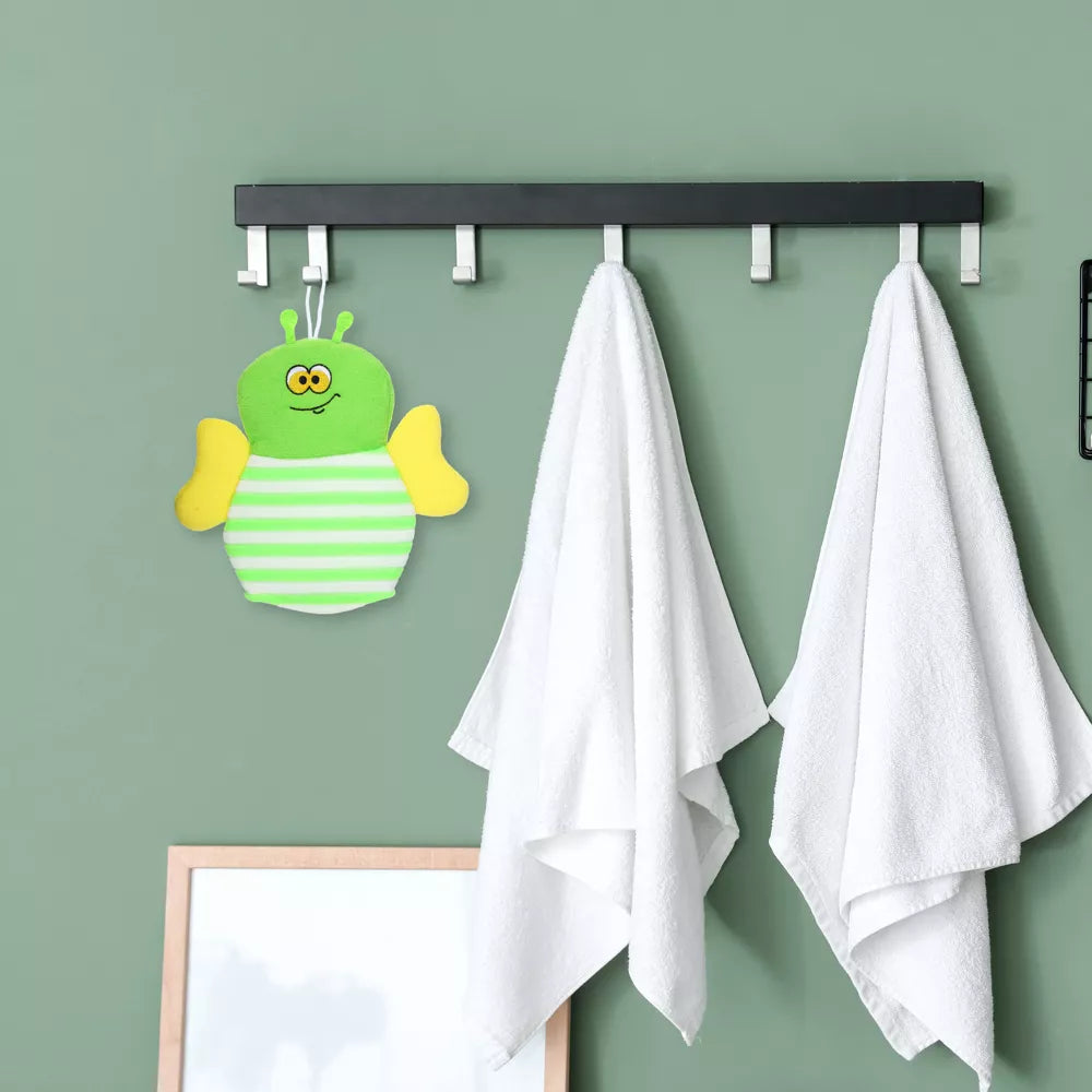 Gant de Toilette Enfant - FunGlove™ - Abeille Verte