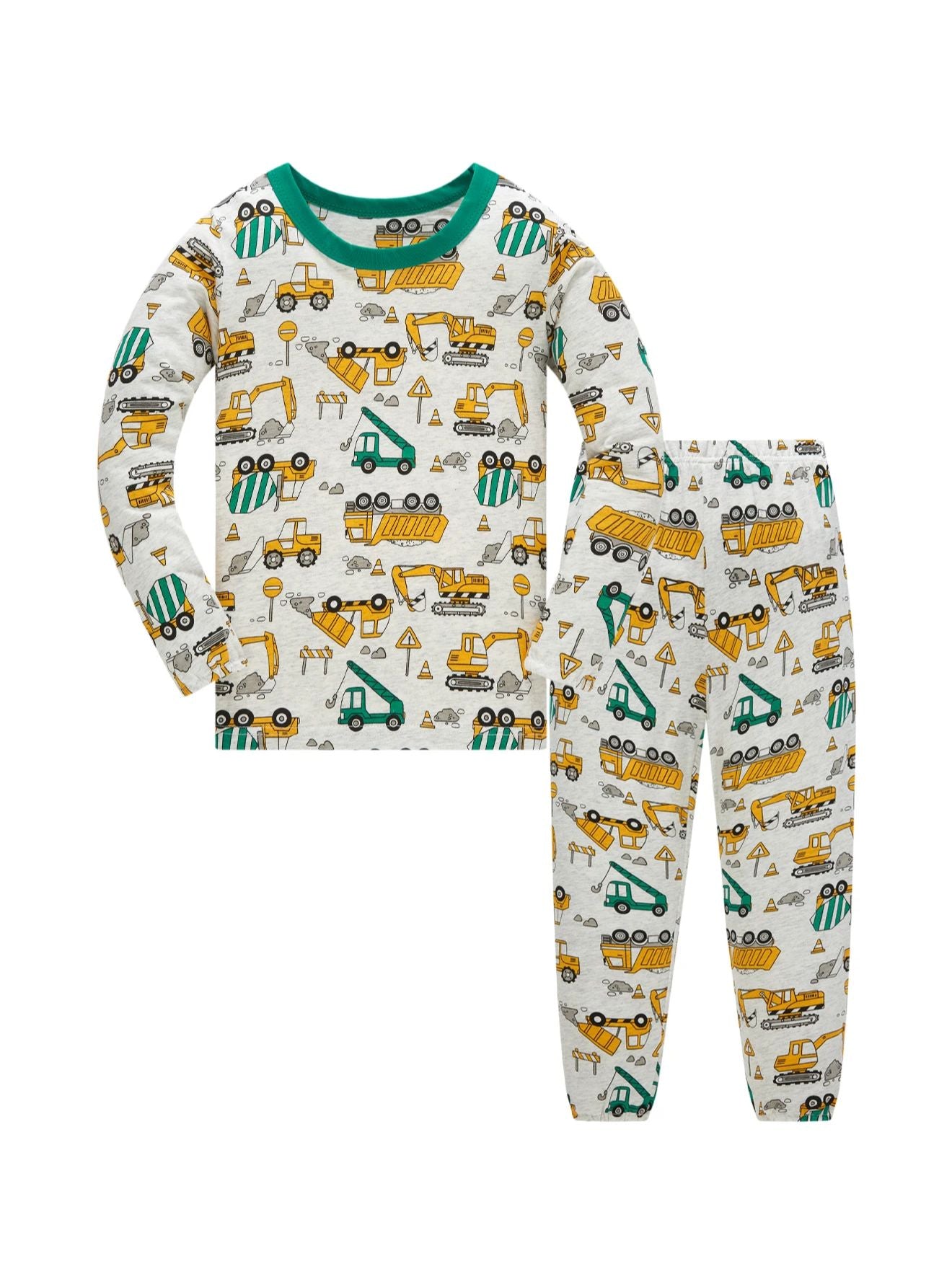 Pyjama deux pièces bébé garçon coton bio pelles