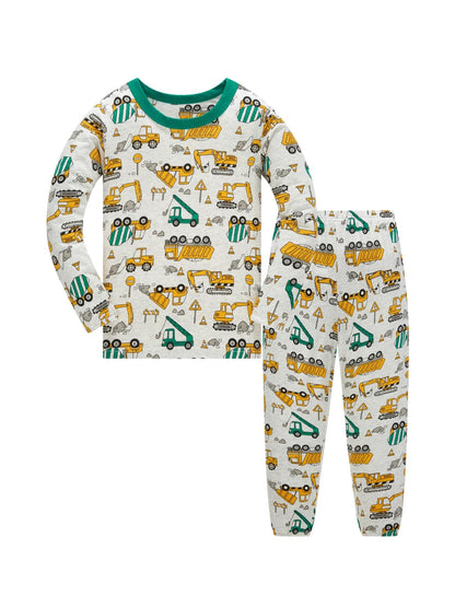 Pyjama deux pièces bébé garçon coton bio pelles