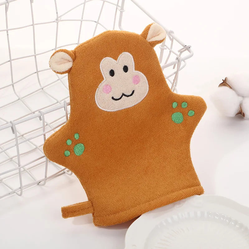 Gant de Toilette Enfant - FunGlove™ - Singe