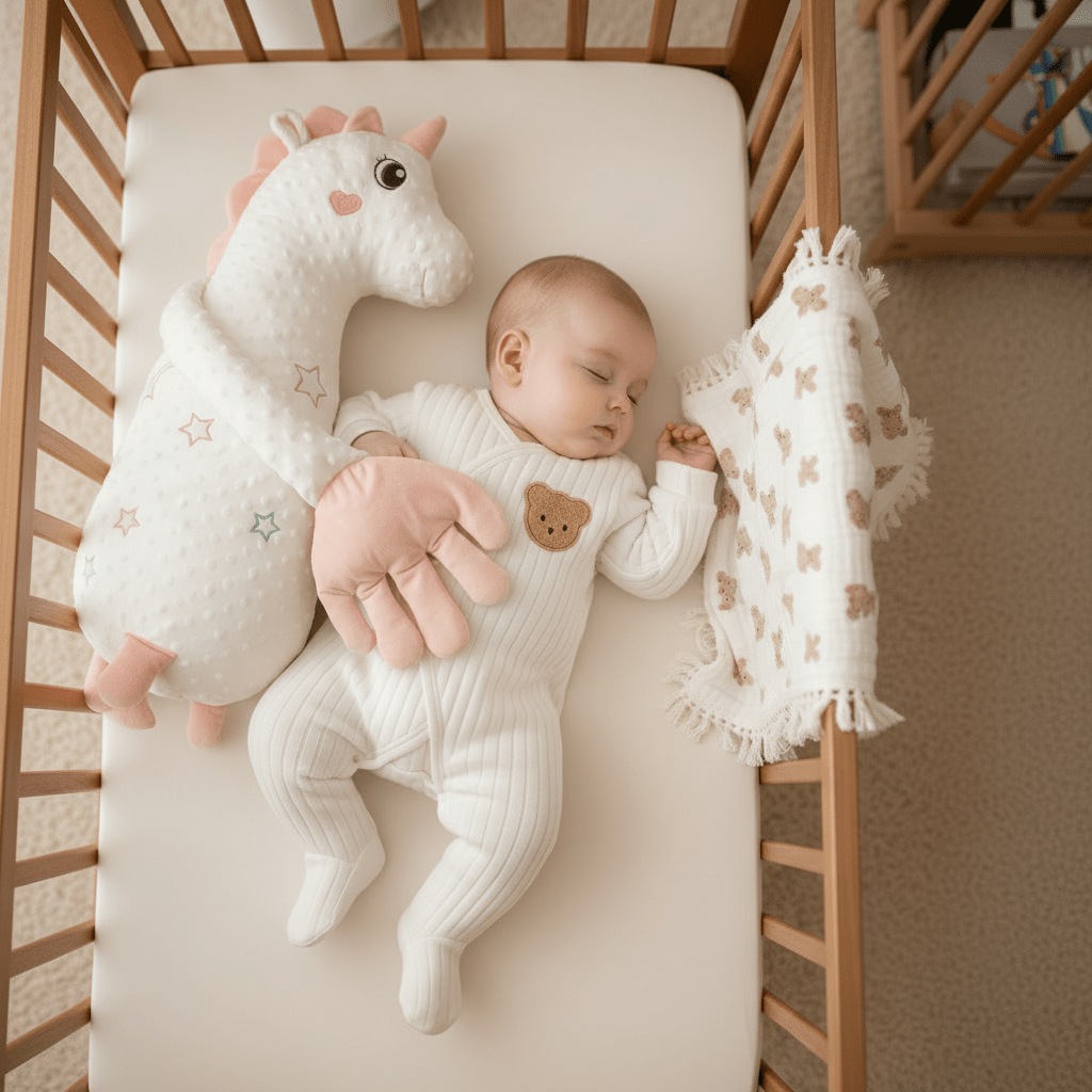 cadeau de naissance-trio-doudou-couverture-barboteuse