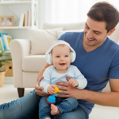 Casque anti bruit bébé