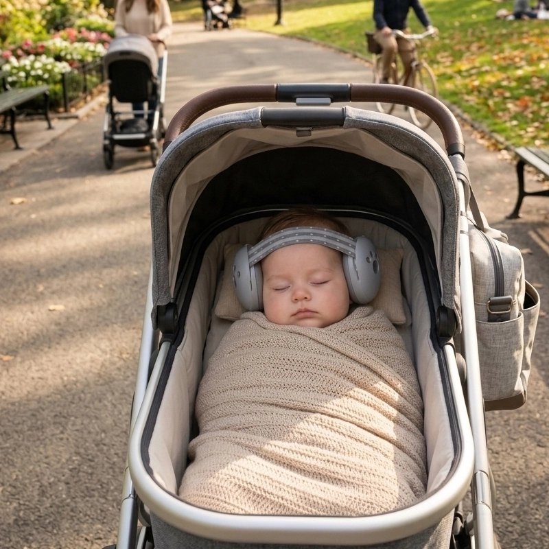 Casque anti bruit bébé