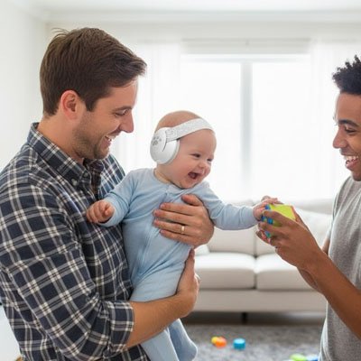 Casque anti bruit bébé