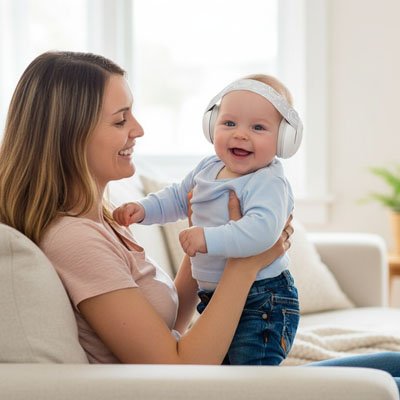 Casque anti bruit bébé