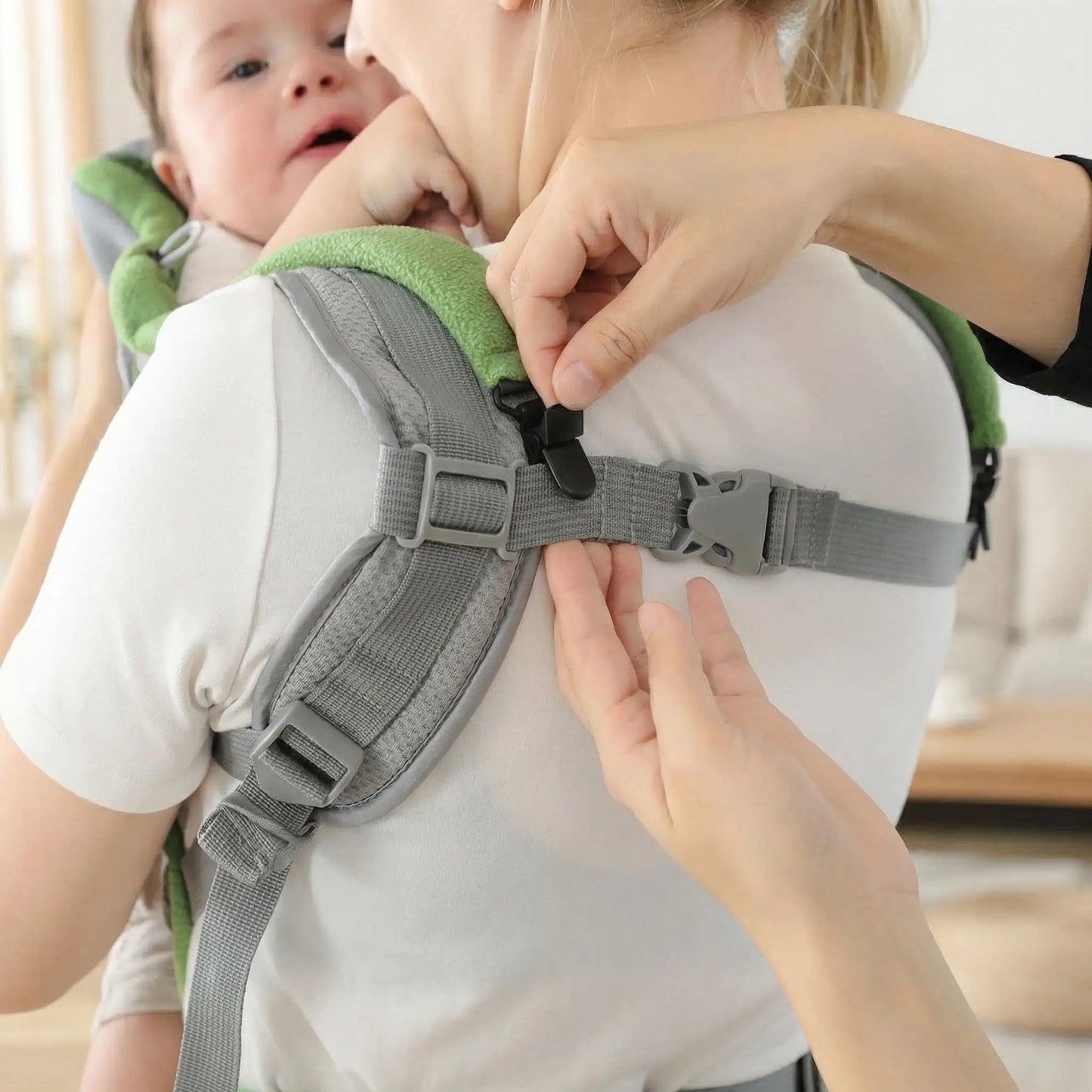 couverture douce bébé cape dinosaure vert ajustement facile