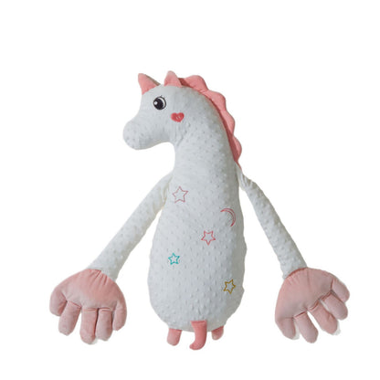 doudou bébé câlin rassurant licorne rose