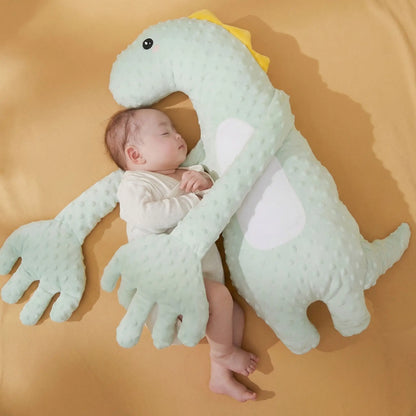 doudou bébé câlin maternel rassurant vert bébé dort