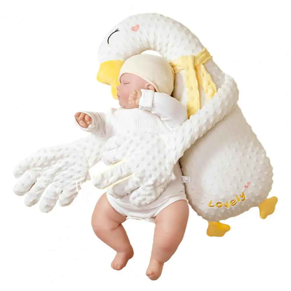 doudou canard massage apaisant  coussin bébé dort
