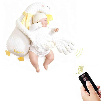 doudou canard massage apaisant télécommande bébé dort