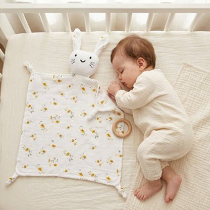 Doudou lapin loulou câlinou bébé paisible dort