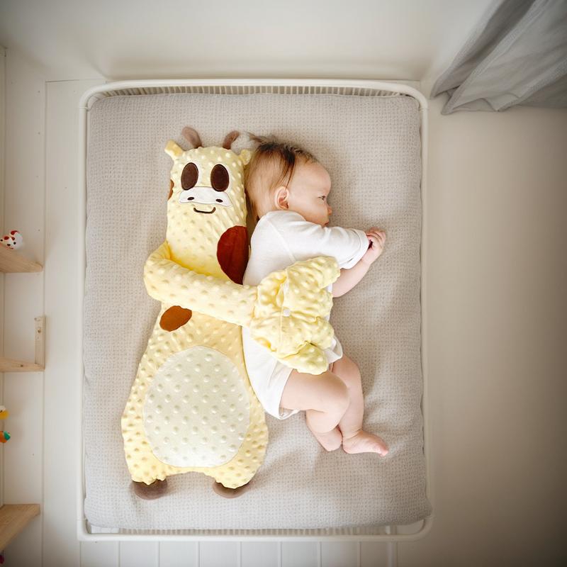 doudou mains apaisantes jaune bébé entouré