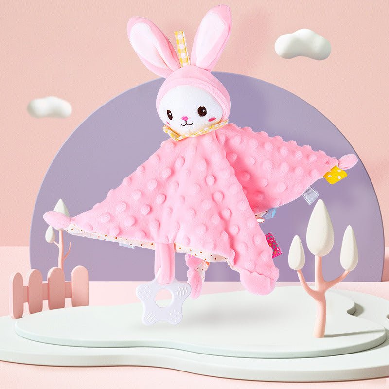 doudou plat lapin rose