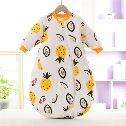 gigoteuse bébé garçon coton bio confort jaune