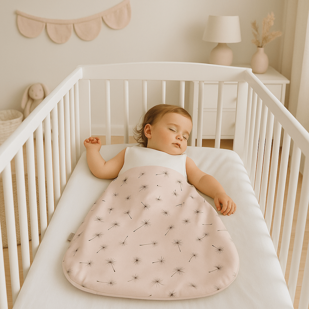 gigoteuse été anti gigoteur fillette dort paisiblement