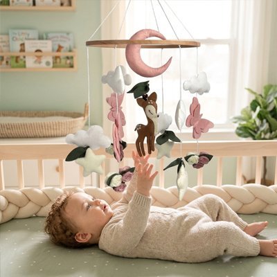 Mobile bébé éveil apaisant bon rêve bébé lit s'amuse