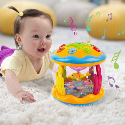 Projecteur veilleuse éveil sensoriel nuit calme bébé étonné chansons