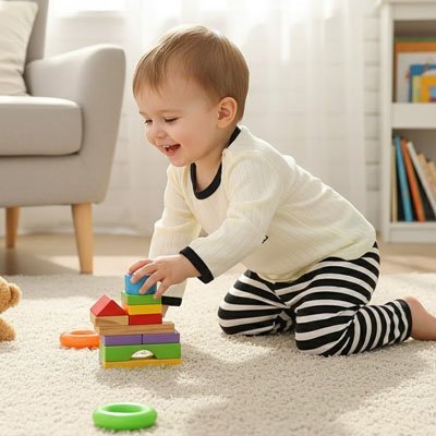 Pyjama bébé coton bio doux Panda enfant joue