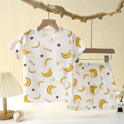 pyjama bébé deux pièces été bananes
