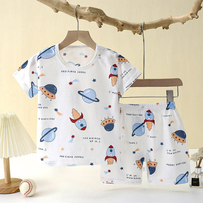 pyjama bébé deux pièces été espace