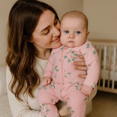 pyjama bébé douceur bio mère fille contentes