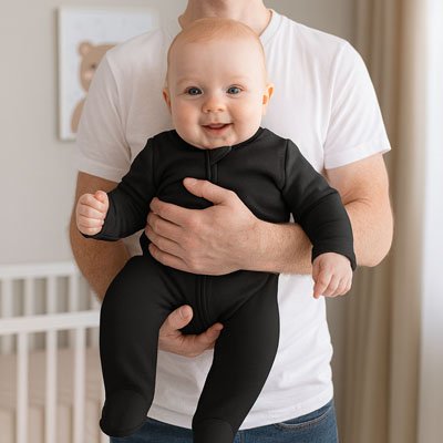 pyjama bébé douceur coton bébé bras papa