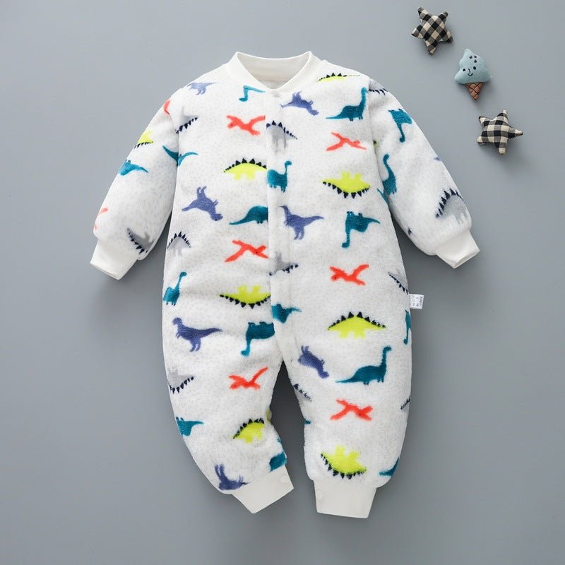 pyjama bébé garçon flanelle confort dinosaure