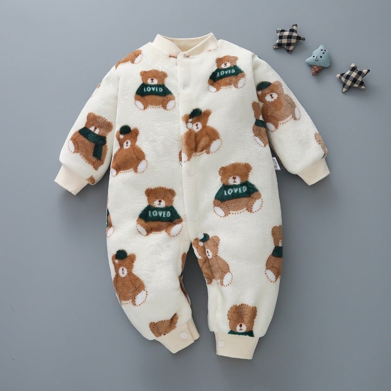 pyjama bébé garçon flanelle confort ours