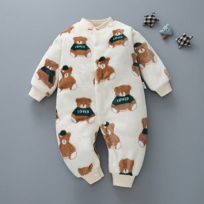pyjama bébé garçon flanelle confort ours