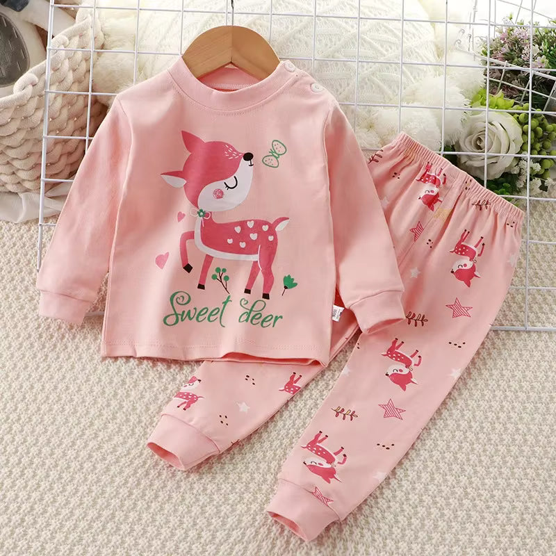 pyjama bébé renard douceur nocturne rose