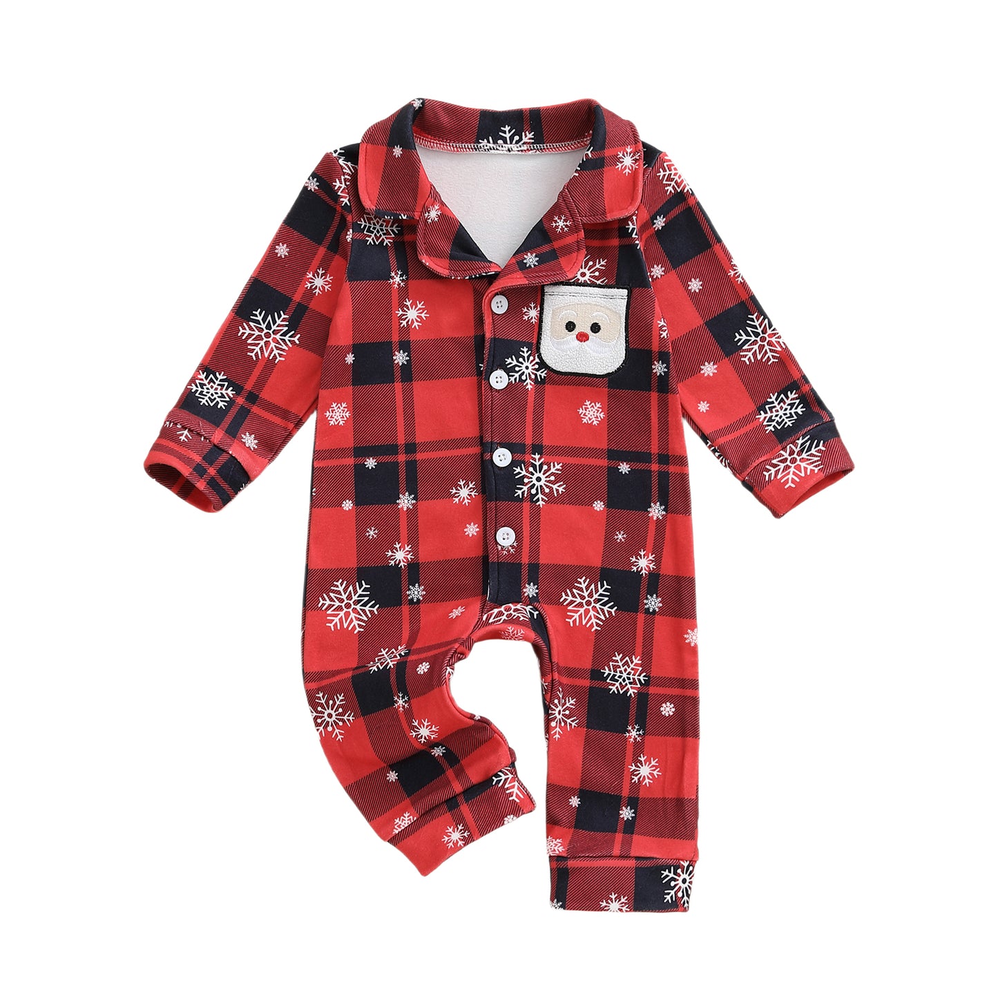 PYJAMA NOEL BEBE COTON DOUX PREMIER NOEL ROUGE