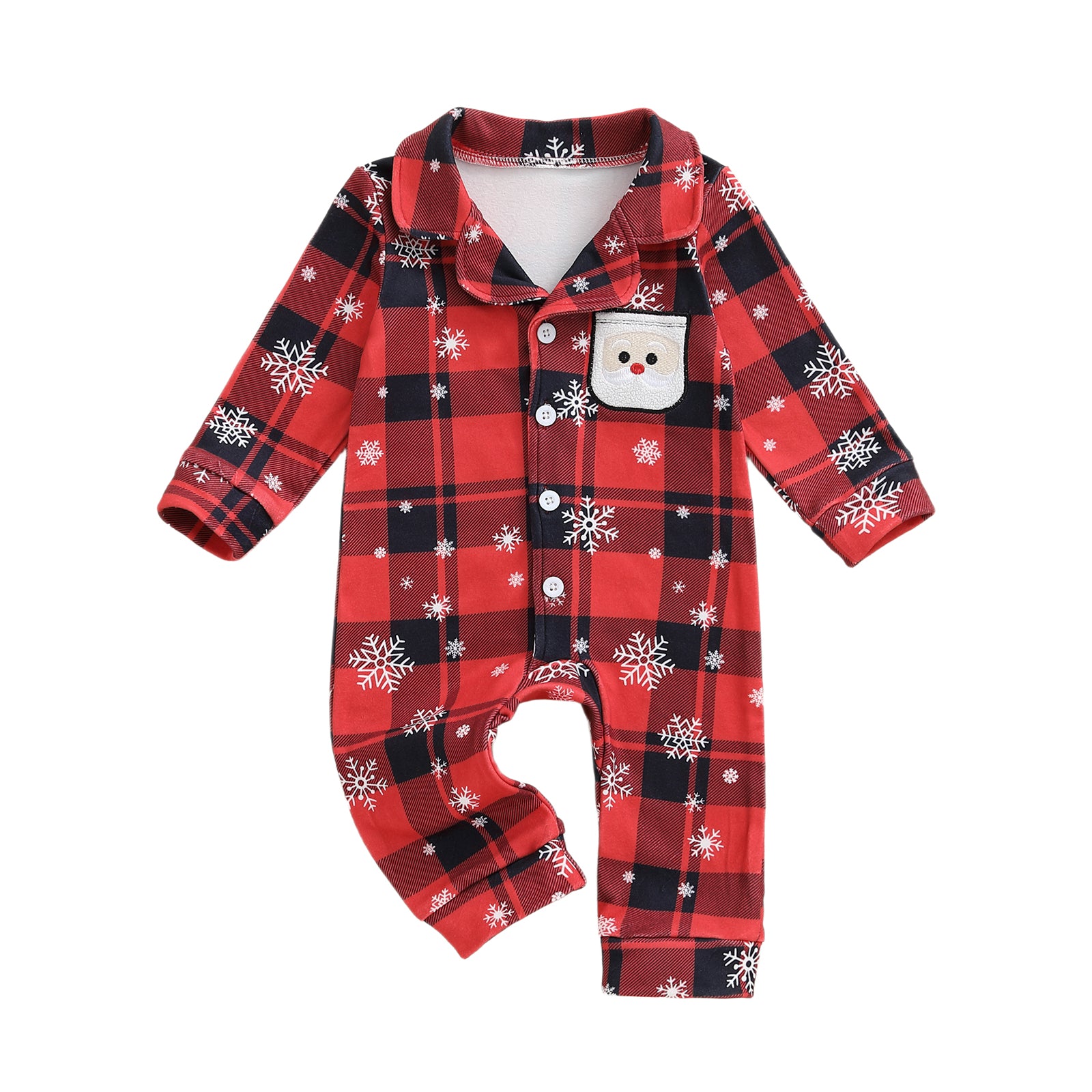 PYJAMA NOEL BEBE COTON DOUX PREMIER NOEL ROUGE