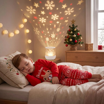 pyjama noël garçon coton doux festif deux pièces rouge sommeil serein