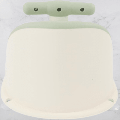 Siège de bain bébé ergonomique  sécurisé  vert ventouses
