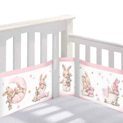 tour de lit bébé respirant lapin Douceair