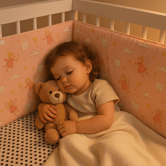 tour de lit monobloc féé fillette dort