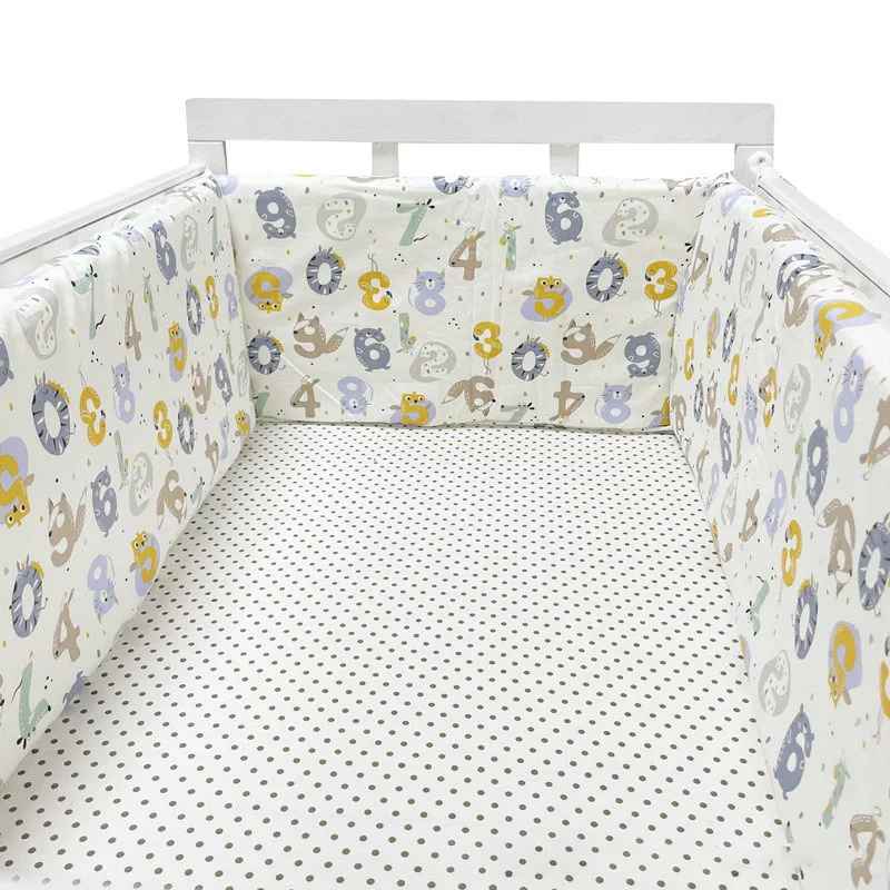 tour de lit pour bébé coton doux moelleux chiffres
