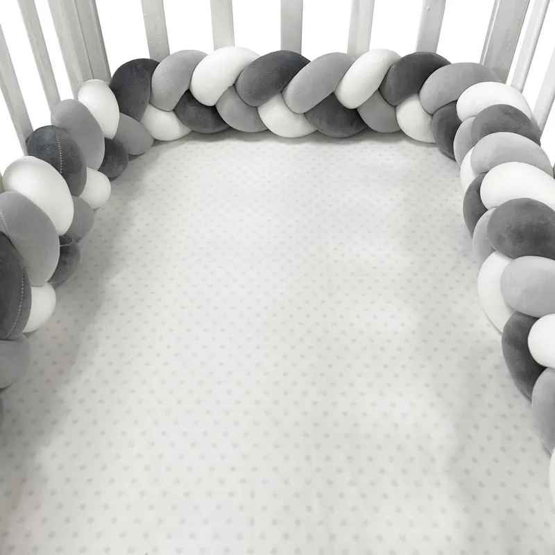 tour de lit coton artisanal sécurisant 2m