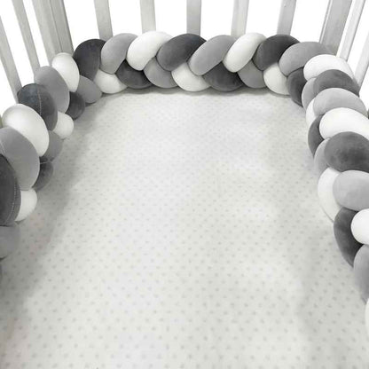 tour de lit coton artisanal sécurisant 2m