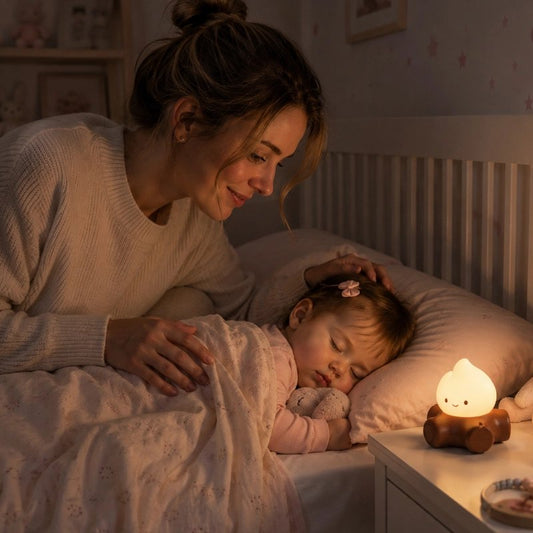 Veilleuse bébé bruit blanc Petite Goute sommeil apaisant bébé dort