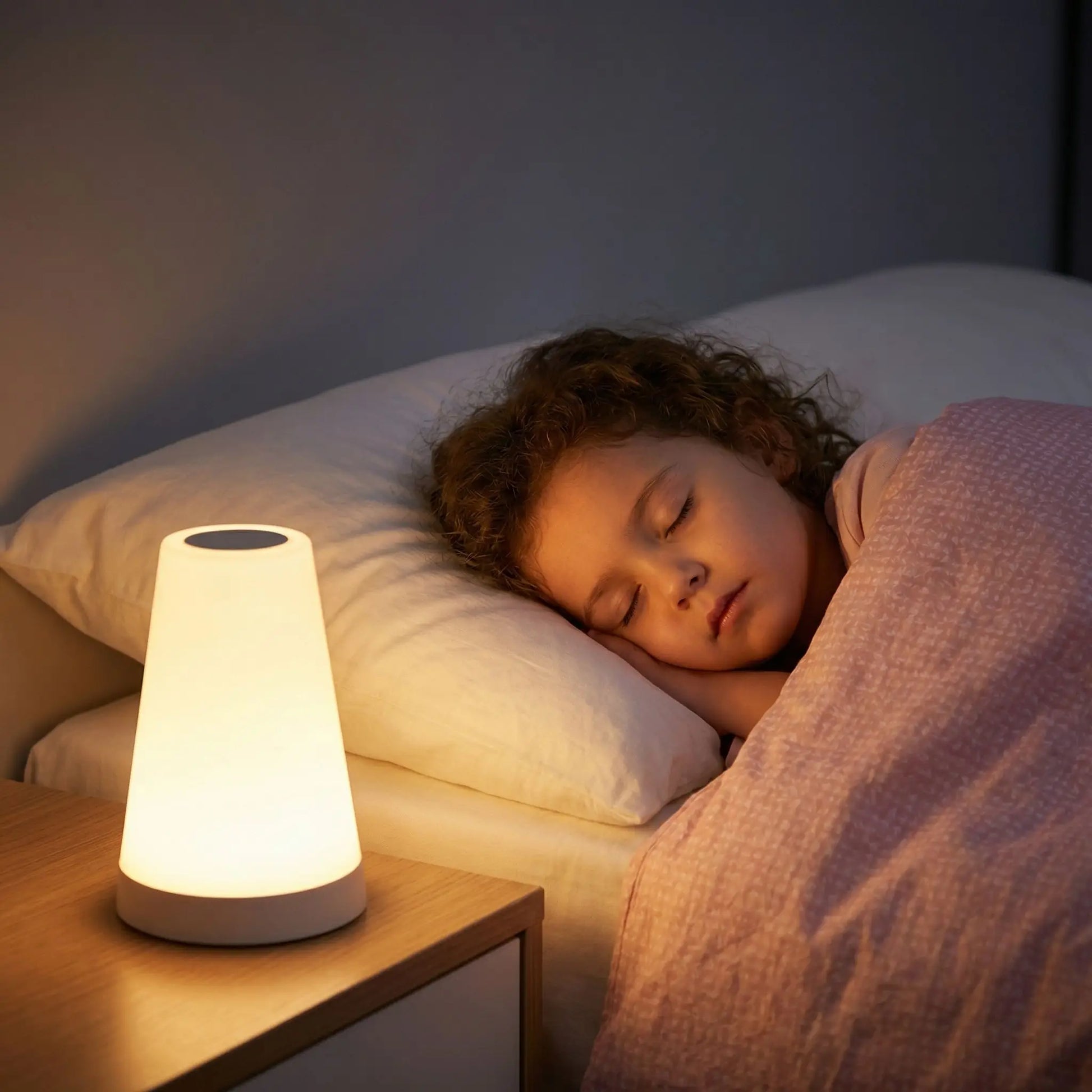 veilleuse bébé bruit blanc tactile lumière douce bébé dort