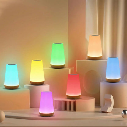 veilleuse bébé bruit blanc tactile lumière douce personnalisable