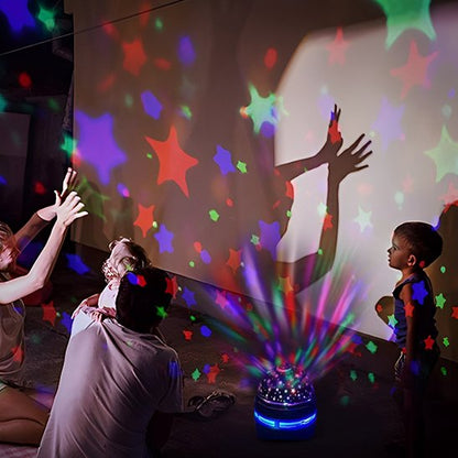 Veilleuse bébé projection  plafond soirée dansante