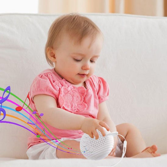 veilleuse bruit blanc bonheur fille assise musique