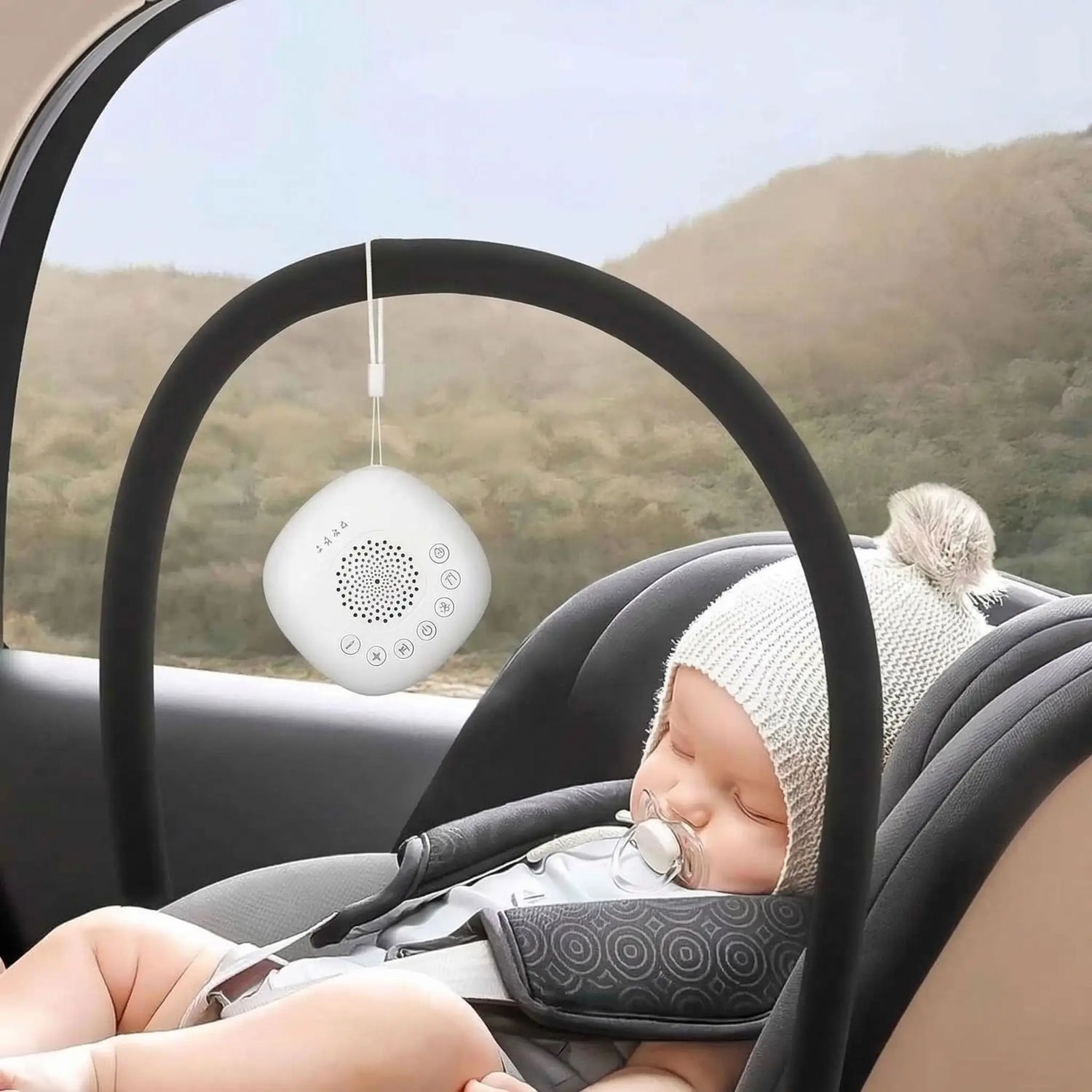 veilleuse bruits blancs bébé zen 24 sons siège auto