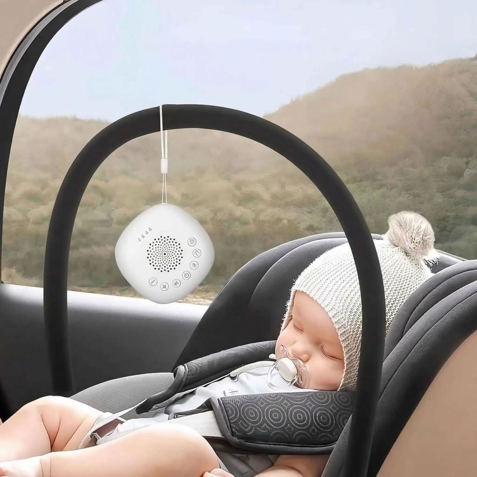 veilleuse bruits blancs bébé zen 24 sons siège auto