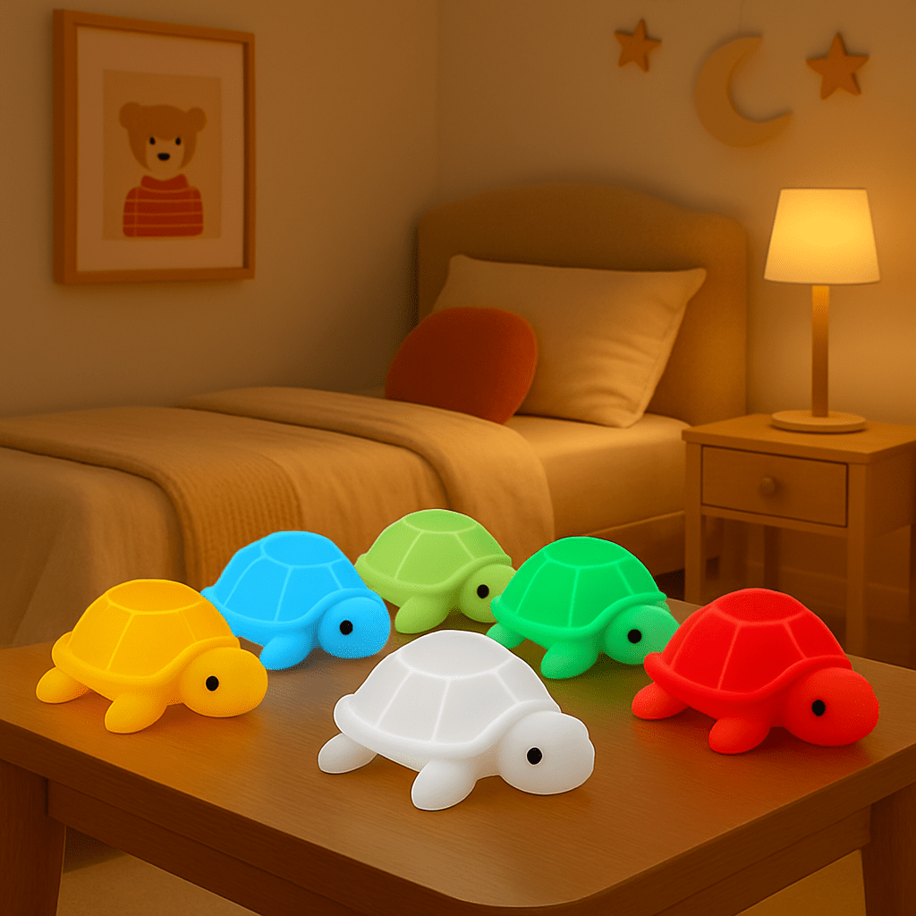 veilleuse tortue zen dans toutes ses couleurs